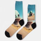 Desert monster house ソックス (左)