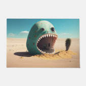 Desert monster house ドアマット (正面)