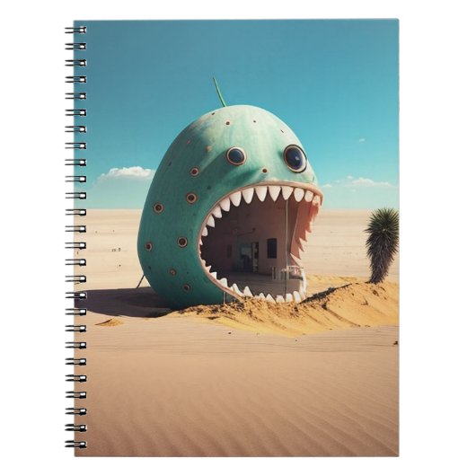 Desert monster house ノートブック (正面)