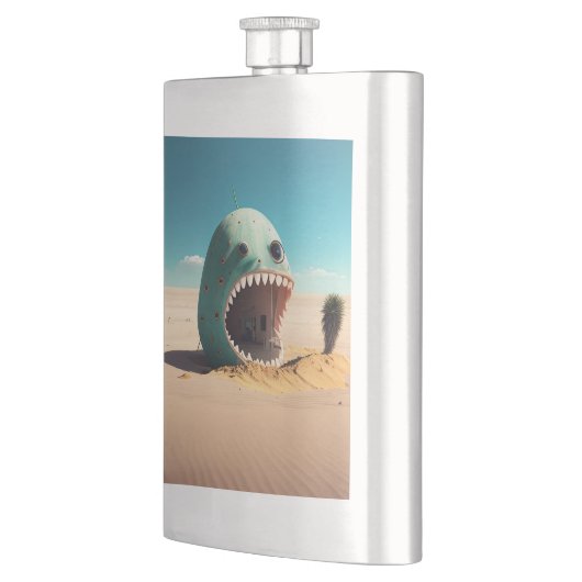 Desert monster house フラスク (左)