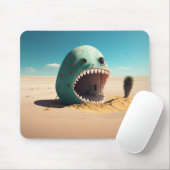 Desert monster house マウスパッド (マウス)