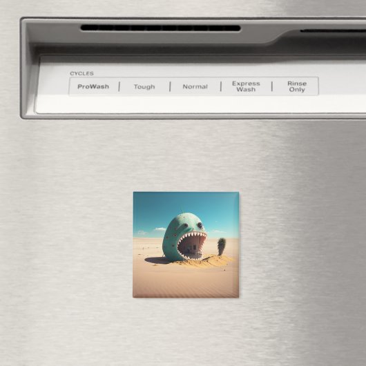 Desert monster house マグネット (インサイチュ (食洗機))