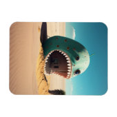 Desert monster house マグネット (横)