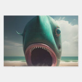 Desert monster house ラッピングペーパーシート (正面2)