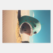 Desert monster house ラッピングペーパーシート (正面)