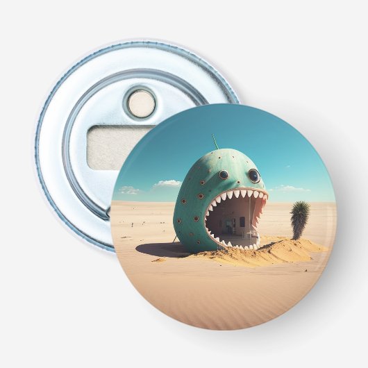 Desert monster house 栓抜き (正面)