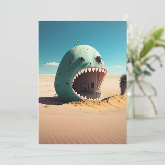 Desert monster house 案内状 (スタンド正面)