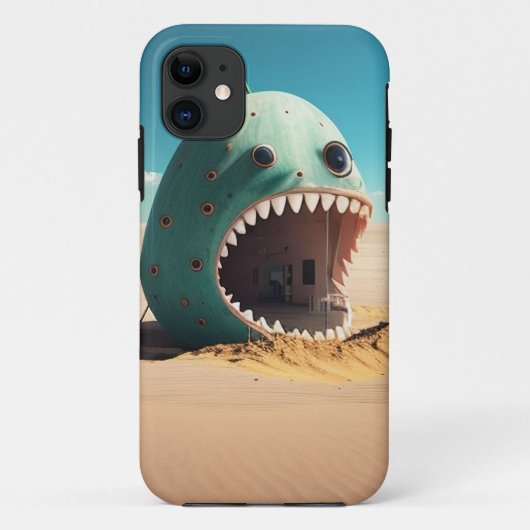 Desert monster house Case-Mate iPhoneケース (裏面)