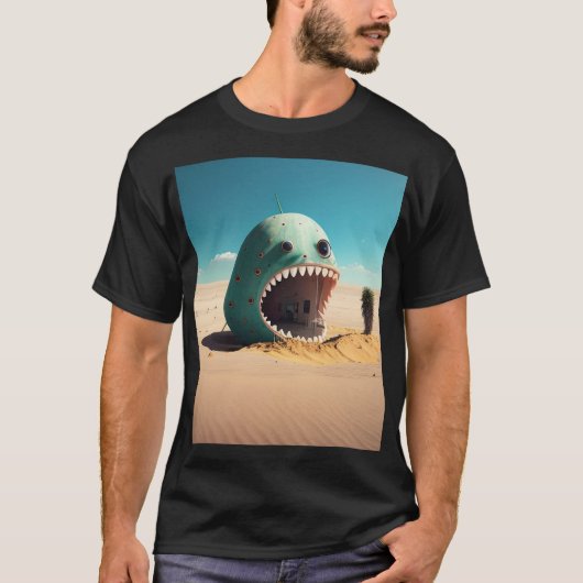 Desert monster house tシャツ (正面)