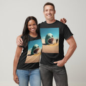 Desert monster house tシャツ (ユニセックス)