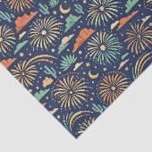 Desert Night Fireworks Celebration Pattern 薄葉紙 (詳細)