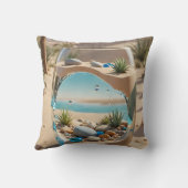 Desert Oasis Glass Pillow クッション (裏面)
