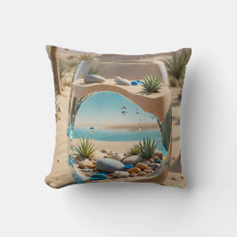 Desert Oasis Glass Pillow クッション