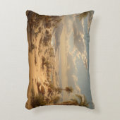 Desert Oasis Palm Trees Pillow Dekokissen アクセントクッション (正面(垂直))