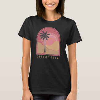 Desert Palm (Pink) T-Shirt Tシャツ