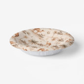 Desert Palms & Camels Paper Bowls – Brown Theme ペーパーボウル (傾斜あり)
