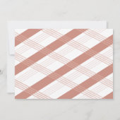 Desert Pink Postの結婚更新日付を保存 セーブザデート (裏面)