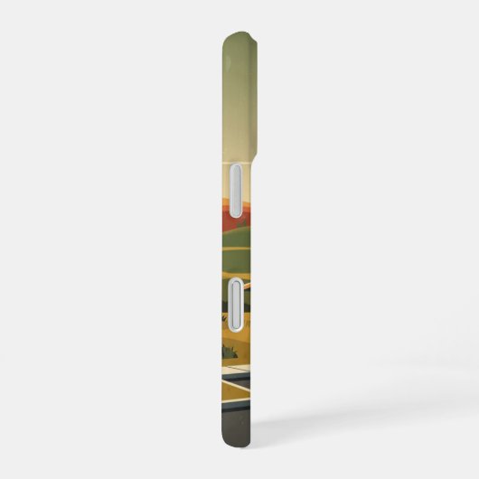 Desert Rest Stop iPhone 16ケース (右側面)