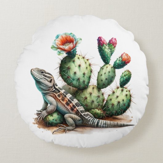 Desert Retreat Pillow ラウンドクッション (正面)