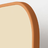 Desert Retro Rainbow Across Striping with Name ピックルボールラケット (左詳細)