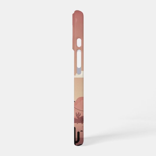 Desert Road Motel iPhone 16ケース (左側面)