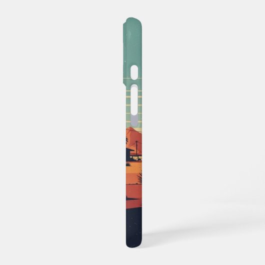 Desert Road Motel iPhone 16ケース (左側面)