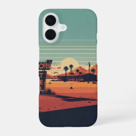 Desert Road Motel iPhone 16ケース