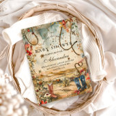 Desert Rodeo Western Baby Shower 招待状