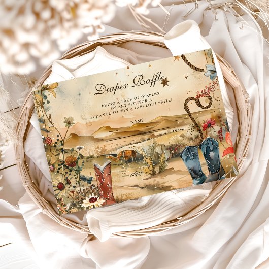 Desert Rodeo Western Diapper Raffle エンクロージャーカード