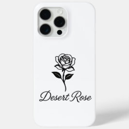 Desert Rose iPhone 15 Pro Maxケース