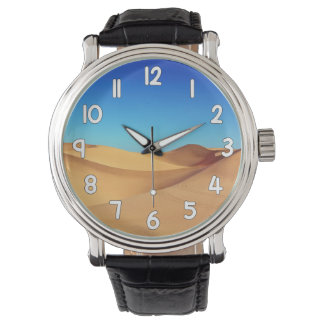 Desert Sand Wrist Watch – Blue Sky Nature Inspired 腕時計