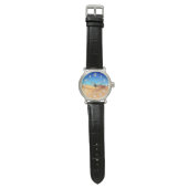 Desert Sand Wrist Watch – Blue Sky Nature Inspired 腕時計 (フラット)
