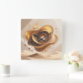 Desert Sands Wall Clock スクエア壁時計 (ホーム)