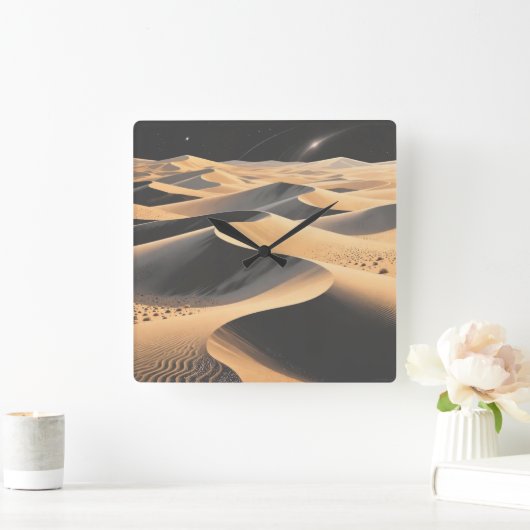 Desert Sands Wall Clock スクエア壁時計 (ホーム)