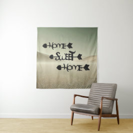 Desert Serenity – Home Sweet Home in the Sand Dune タペストリー