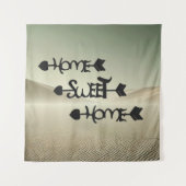 Desert Serenity – Home Sweet Home in the Sand Dune タペストリー (正面)