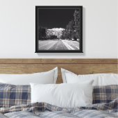 Desert Snow-Rancho Mirage, CA by Tom Masters キャンバスプリント (インサイチュ (寝室))