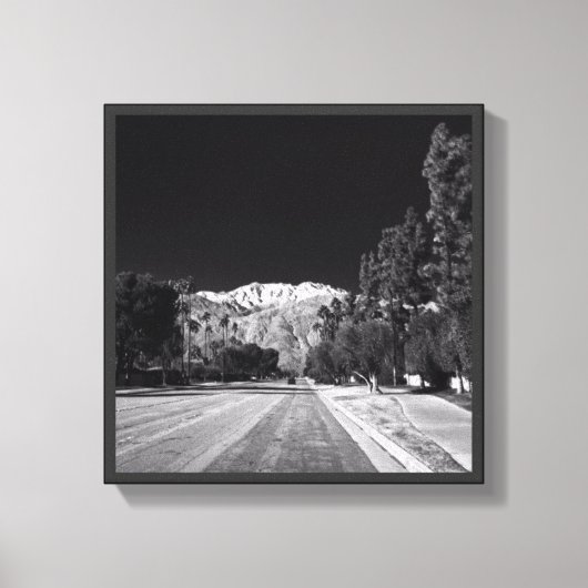 Desert Snow-Rancho Mirage, CA by Tom Masters キャンバスプリント (正面)