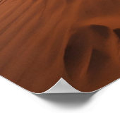 Desert Solitude – Golden Dunes at Sunset Fine Art  ポスター (角)