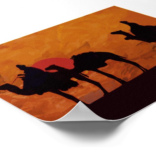 Desert Sunset ポスター (角)