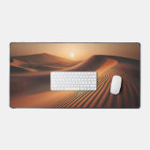 Desert Sunset Multifunctional Desk Mat デスクマット (キーボード&マウス)