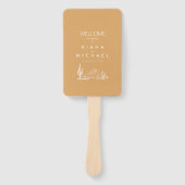 Desert Vibesの結婚ウェルカムプログラムID1019 ハンドファン (正面)