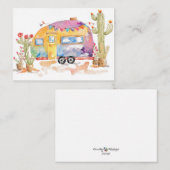 Desert Wanderlust Greeting Card ノートカード (正面/裏面)