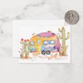 Desert Wanderlust Greeting Card ノートカード (正面/裏面インサイチュ)