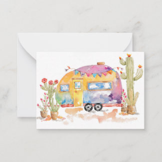 Desert Wanderlust Greeting Card ノートカード