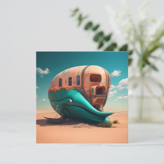 Desert whale house カード (スタンド正面)