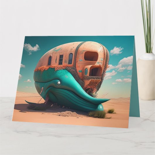 Desert whale house カード (正面)
