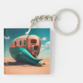 Desert Whale House キーホルダー (裏面)