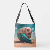 Desert Whale House クロスボディバッグ (裏面)