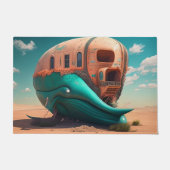 Desert Whale House ドアマット (正面)